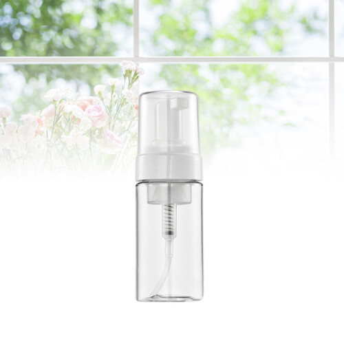4Pcs Transparent Dispenser Pump Bottles Refillable Travel Containers 2