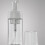 4Pcs Transparent Dispenser Pump Bottles Refillable Travel Containers 11