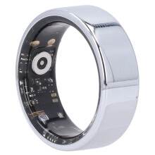Smart Ring Sport Sleep Health Monitor | IPX8 Waterproof, 20mAh Battery, Silver