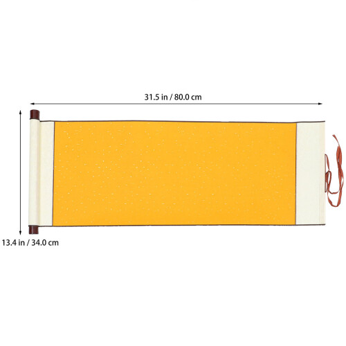 2St Blank Kalligrafie Scrolls Met Langzame Inktverspreiding 1