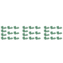 30 Stueck 5.08mm Pitch 3Pin Stecker-in Schraube Pcb Anschluss Block Steckverbinder Rechter Winkel