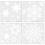 4 stuks sneeuwvlok schilderstencils van plastic, tekenhulpmiddel 9