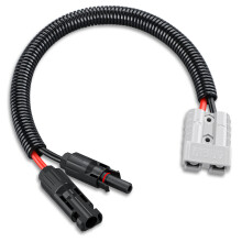10AWG Solar Panel Connector Cable with 50A 600V ADS Adapter for Generator and Inverter