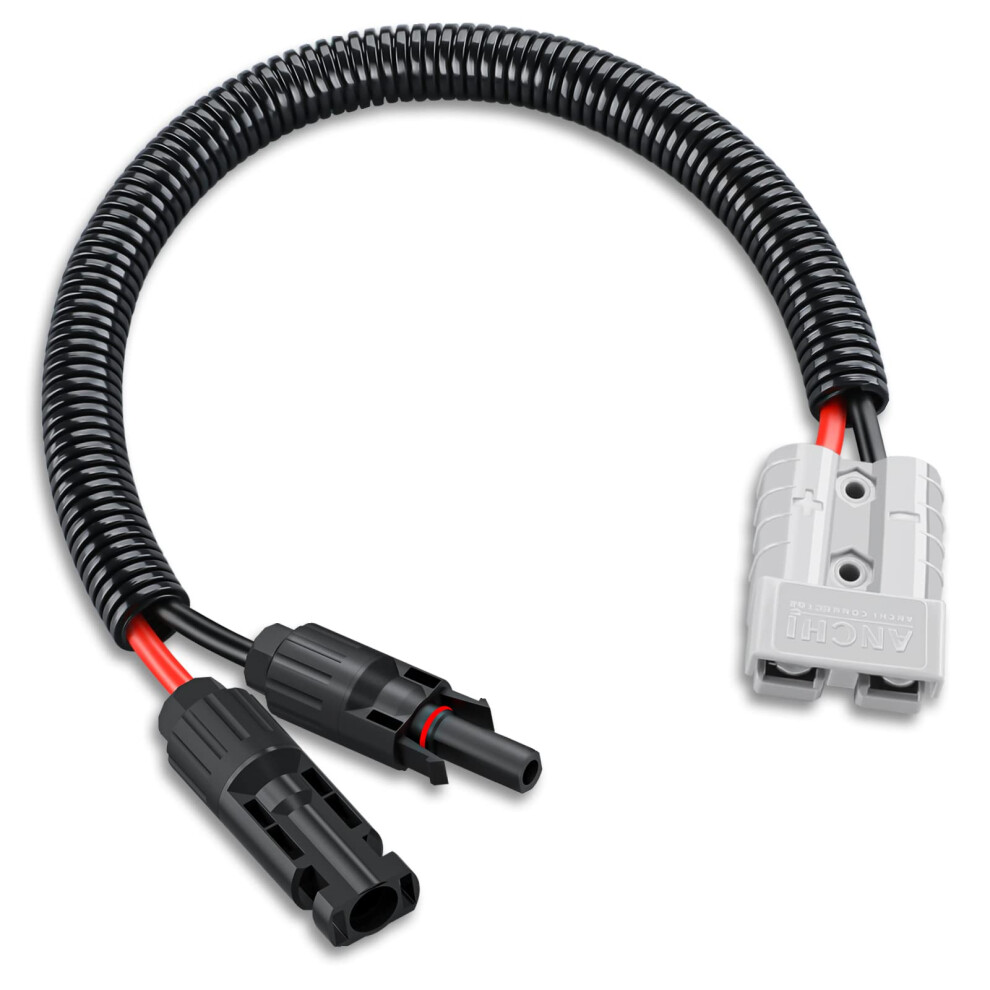 10Awg Solar Panel Connector Cable With 50A 600V Ads Adapter For Generator And Inverter 9169991403632