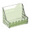 Plastic Wall-Mounted Makeup Organizer 118x77x90mm Bright Clear 13