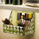 Plastic Wall-Mounted Makeup Organizer 118x77x90mm Bright Clear 1