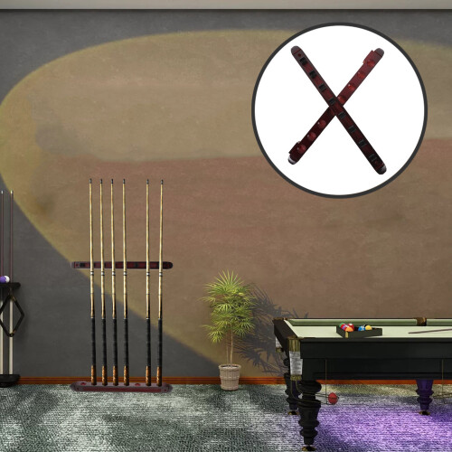 1 Set Billiard Gemonteerd Houten Reinigingsdoek 2