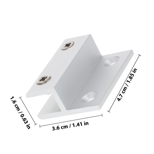 5St Aluminium Floating Shelf Hardware Voor Fabrieksgebruik 1
