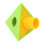 Mini Removable 6-Set PVC Cone Painting Stands 10