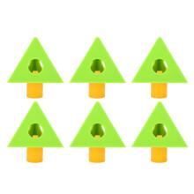 6-Set Cone Painting Stands PVC Mini Cabinet Holder