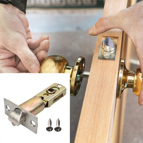 Adjustable 60mm 70mm Door Latch Replacement with Universal Lever Compatibility and Quick Swap Installation 1