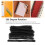 100PCS Spiral Coils 16mm 140 Sheets 4:1 Black A4 3