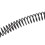100PCS Spiral Coils 16mm 140 Sheets 4:1 Black A4 8