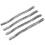 100PCS Spiral Coils 16mm 140 Sheets 4:1 Black A4 10