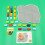 1 Set Handgefertigter Blauer Teppich, Handbestickt 6