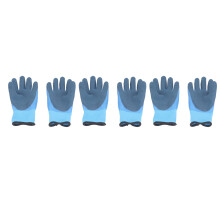 3 Pairs Winter Nylon Gloves Waterproof Anti-Slip