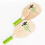 Badminton Schläger Holz Racket 9