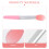 2 sets lipmaskerborstels met applicators en sticks 8