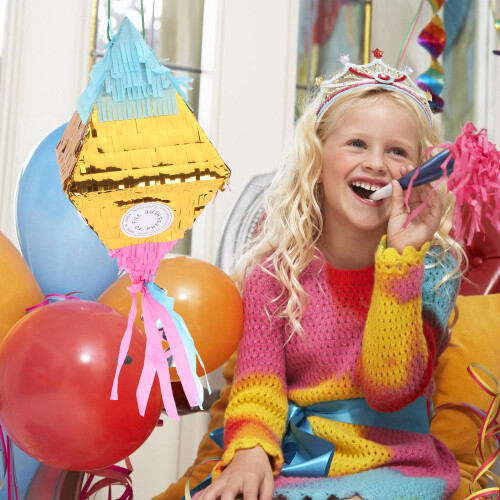 Halloween Feest Pinata Papieren Kinderfeest Spel 1