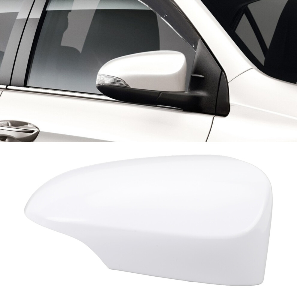 Shockproof Abs Rearview Door Mirror Cover For Vehicles With Turn Signal 87915Â02420 White/Light 9391388880959