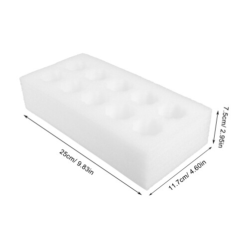 Schokbestendige Eierdrager Epe-schuim 6 Sets 1