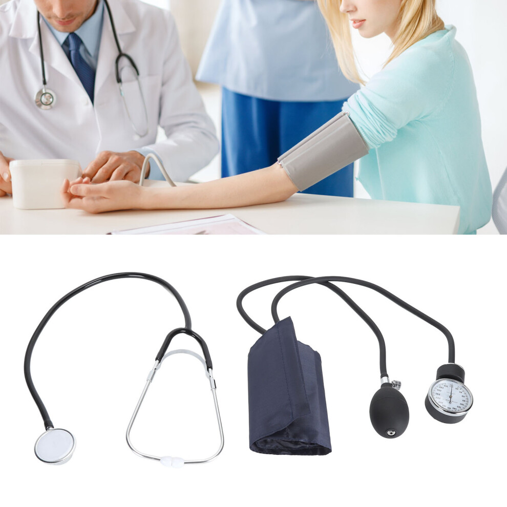 Double Head Manual Blood Pressure Kit with Cuff, Accurate Reading