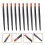 100 Stks Draagbare Mini Liplinerborstels Voor Lipmake-up 6