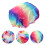 1X Modieuze Dubbele Dames Douchemuts in Satin 10