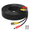 150ft BNC Security Camera Cable Black CCTV Video Power Wire for HD DVR Surveillance System 1