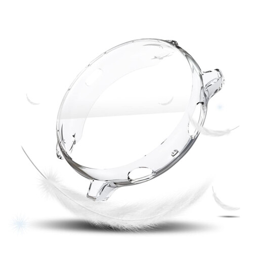 2pcs Electroplated Scratch Resistant Watch Case Cover Slim Protective Frame for Smartwatch 1