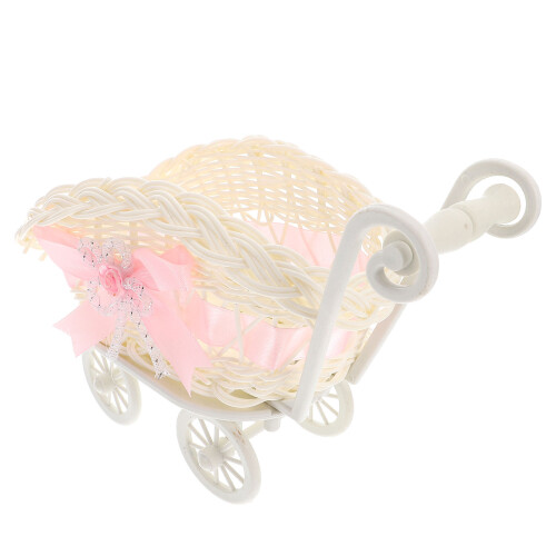 Roze PP Baby Shower Candy Mandje Creatief Geschenk Decor 1