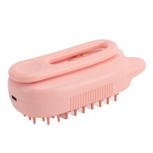 Multifunktionale Haustier-Nebelbürste, 150mAh, Pink, 20x6,5cm