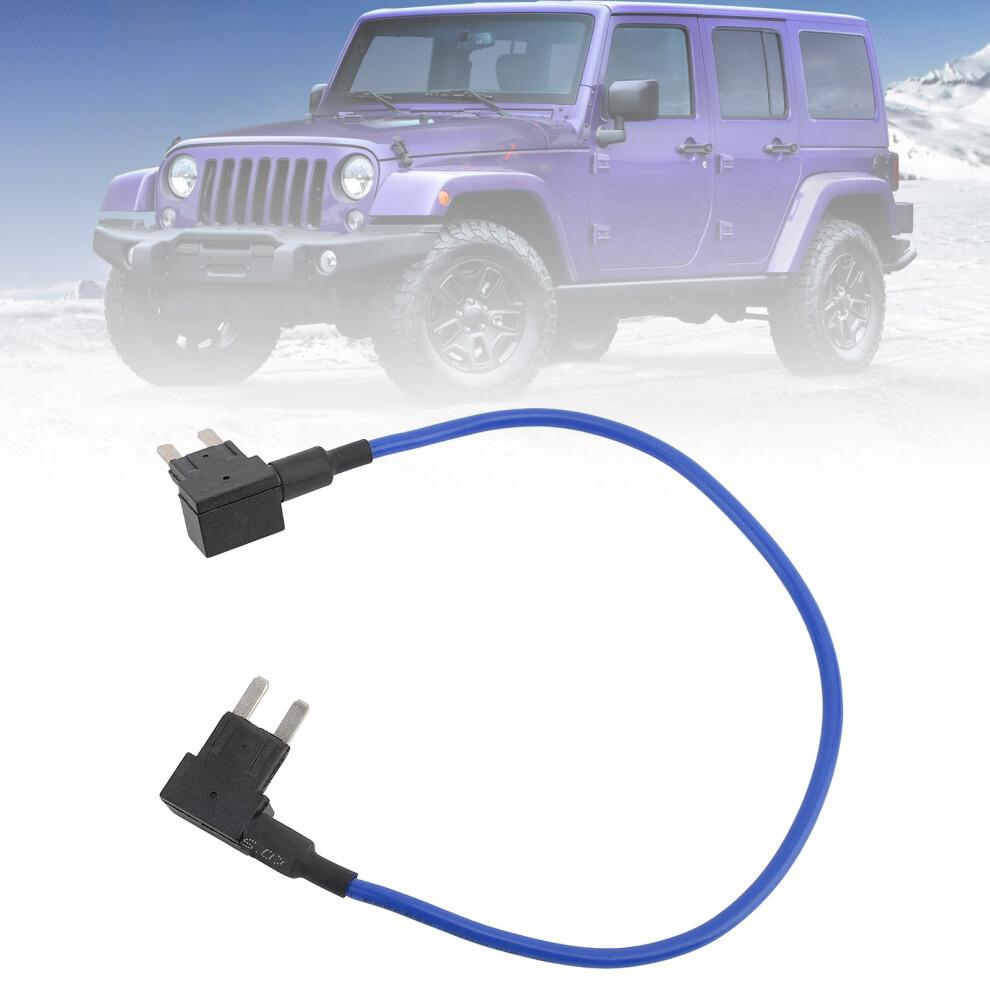 Fuel Pump Relay Bypass Cable Kit 20A For Grand Caravan & More In Blue 5081391183041
