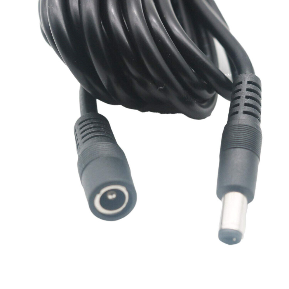 Dc Power Extension Cable 5M 5.5X2.5mm Male To Female 18Awg Cctv Camera Adapter Cord 9092120969658