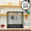 Clear Stand Becherhalter Wasser Organizer 6