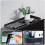 Punch Free Porte-Routeur Support Téléviseur Décodeur Fixation Murale 10