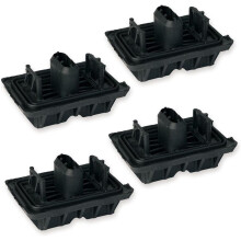 4PCS Jack Point Pad Under Car Support Pad Lift for  1 2 3 4 6 Series  E88 F20 F21 F34 E93 F30 F35 F80 51717169981