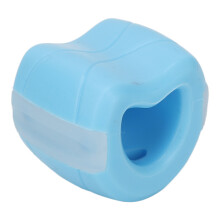 55lb Blue Silicone Jaw Exerciser Ball - Facial & Jaw Sculpting Trainer