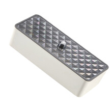 Drainage Chopstick Container, Plastic, Multi-Layer, Dustproof, White