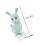 3Pcs Wind-Up Plastic Rabbit Clockwork Toy for Kids Party Play 2
