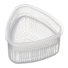 50pcs Triangle Onigiri Rice  Mold, Clear Plastic Rice  Maker Mold, Bento Lunch Sushi Molds for Kids and Adults