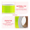Fluorescerande Säkerhetsreflektband Varningsstrimma 8