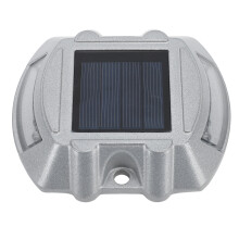 High Brightness Solar Deck Lights Aluminum Alloy, 12 LEDs, Waterproof