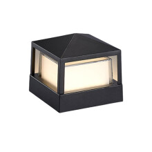 12W Waterproof Outdoor LED Courtyard Porch Lawn Lamp Patio Fence Gate Column Light Landscape Pillar Lamps