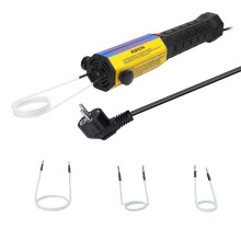 Chauffage par Induction Magnétique 1000 W Portable Sans Flamme, 3 Bobines, Kit de Chauffage pour Réparation Automobile, Prise UE