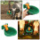 2Pcs Green Automatic Waterer Bowl ABS Plastic for Sheep Goats Cattle 8