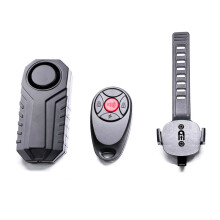 1 Set Motorcycle Security System with Remote Control for Electric Bike Scooter E-Bike Bicycle Car Anti-Lost Device