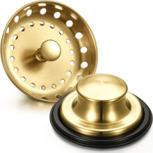 2 para Tapones de Acero Inoxidable para Colador de Fregadero de Cocina de 3,5 Pulgadas. Tapón para Triturador de Basura. Cesta de Drenaje.