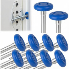 10 Pack 4" Stem 2" Nylon Garage Door Roller with Protective Sealed-Cap(Dustproof), Commercial High Load Capacity