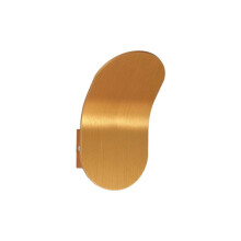 Lámpara de Pared LED: Ideal para Dormitorio, Cocina y Estudio, Color Dorado.